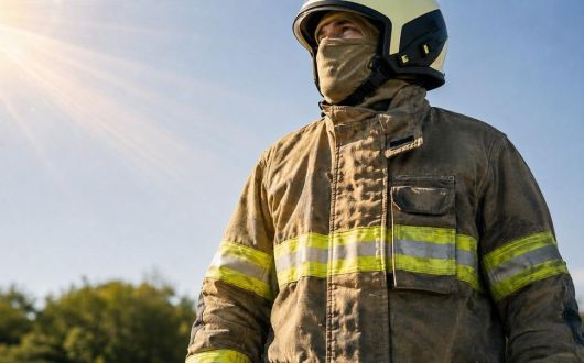 Effects of ultraviolet (UV) radiation to firefighting suit